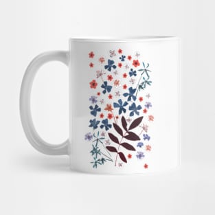 Pressed flowers Mug